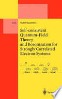 Self-consistent Quantum Field Theory and Bosonization for Strongly Correlated Electron Systems [E-Book] /