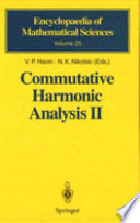 Commutative harmonic analysis. 2. Group methods in commutative harmonic analysis /