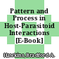 Pattern and Process in Host-Parasitoid Interactions [E-Book] /