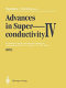 Proceedings of the 4th International Symposium on Superconductivity (ISS 1991) : Tokyo 14. - 17.10.1991.