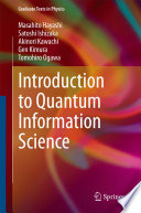 Introduction to Quantum Information Science [E-Book] /