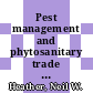 Pest management and phytosanitary trade barriers / [E-Book]