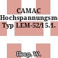 CAMAC Hochspannungsmodul Typ LEM-52/15.1.