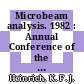 Microbeam analysis. 1982 : Annual Conference of the Microbeam Analysis Society. 0017 : Washington, DC, 09.08.1982-13.08.1982.