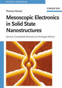 Mesoscopic electronics in solid state nanostructures /