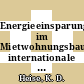 Energieeinsparung im Mietwohnungsbau: internationale Konferenz: Berichtsband : Berlin, 07.07.80-08.07.80.