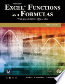 Microsoft Excel functions and formulas : with Excel 2019 / Office 365 [E-Book] /