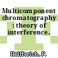Multicomponent chromatography : theory of interference.