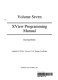 XView programming manual : Updated for XView version 3.2.