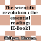 The scientific revolution : the essential readings [E-Book] /