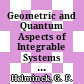 Geometric and Quantum Aspects of Integrable Systems [E-Book] : Proceedings of the Eighth Scheveningen Conference Scheveningen, The Netherlands, August 16–21, 1992 /