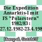 Die Expedition Antarktis-I mit FS "Polarstern" 1982/83 : 27.12.1982-23.4.1983.