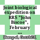 Joint biological expedition on RRS "John Biscoe", February 1982. 1 /