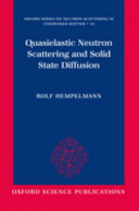 Quasielastic neutron scattering and solid state diffusion /