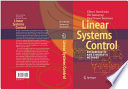 Linear Systems Control [E-Book] : Deterministic and Stochastic Methods /