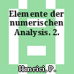 Elemente der numerischen Analysis. 2.
