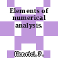Elements of numerical analysis.