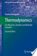Thermodynamics [E-Book] : For Physicists, Chemists and Materials Scientists /