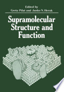 Supramolecular Structure and Function [E-Book] /