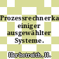 Prozessrechnerkatalog einiger ausgewählter Systeme.