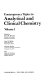 Contemporary topics in analytical and clinical chemistry vol 0001.