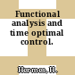 Functional analysis and time optimal control.