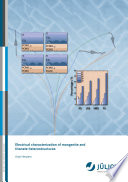 Electrical characterization of manganite and titanate heterostructures [E-Book] /