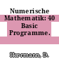 Numerische Mathematik: 40 Basic Programme.