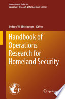 Handbook of operations research for homeland security [E-Book] /