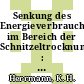 Senkung des Energieverbrauchs im Bereich der Schnitzeltrocknung : Projektlaufzeit: 1.11.1980 - 30.3.1986. Abschlussbericht.