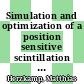 Simulation and optimization of a position sensitive scintillation detector with wavelength shifting fibers for thermal neutrons [E-Book] /