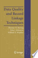 Data Quality and Record Linkage Techniques [E-Book] /