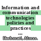 Information and communication technologies policies and practices / [E-Book]