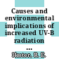 Causes and environmental implications of increased UV-B radiation / [E-Book]