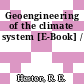 Geoengineering of the climate system [E-Book] /