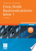 Frick/Knöll Baukonstruktionslehre1 [E-Book] /