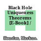 Black Hole Uniqueness Theorems [E-Book] /