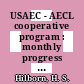 USAEC - AECL cooperative program : monthly progress report, January 1968 : [E-Book]
