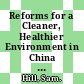Reforms for a Cleaner, Healthier Environment in China [E-Book] /