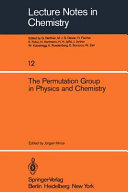 The permutation group in physics and chemistry.