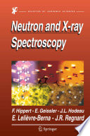 Neutron and X-ray spectroscopy /