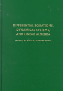 Differential equations, dynamical systems, and linear algebra [E-Book] /