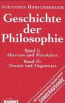 Geschichte der Philosophie. 1. Altertum und Mittelalter /