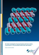 Ab initio investigation of ground-states and ionic motion in particular in zirconia-based solid-oxide electrolytes /