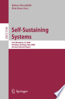 Self-sustaining systems [E-Book] : first workshop, S3 2008 Potsdam, Germany, May 15-16, 2008 : proceedings /
