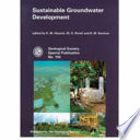 Sustainable groundwater development /
