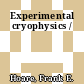 Experimental cryophysics /