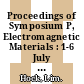 Proceedings of Symposium P, Electromagnetic Materials : 1-6 July 2007, Suntec Singapore International Convention and Exhibition Centre [E-Book] /
