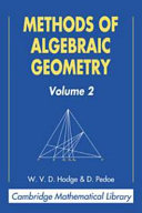 Methods of Algebraic Geometry [E-Book]. Volume 2 /