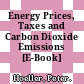 Energy Prices, Taxes and Carbon Dioxide Emissions [E-Book] /